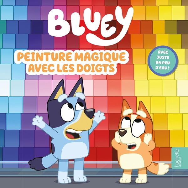BLUEY - PEINTURE MAGIQUE AVEC LES DOIGTS