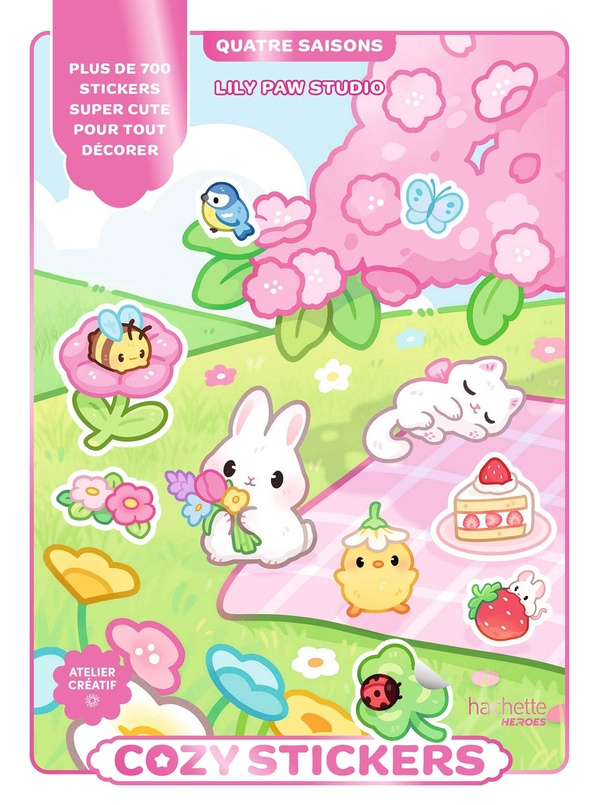 COZY STICKERS QUATRE SAISONS - PLUS DE 700 STICKERS PAR LILY PAW STUDIO !
