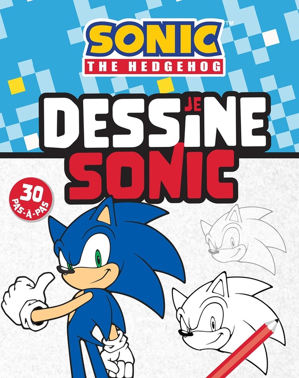 SONIC - JE DESSINE SONIC