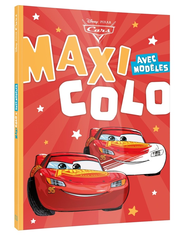 CARS - MAXI COLO AVEC MODELES - DISNEY PIXAR
