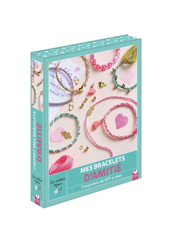 MES BRACELETS D'AMITIE - COFFRET AVEC ACCESSOIRES