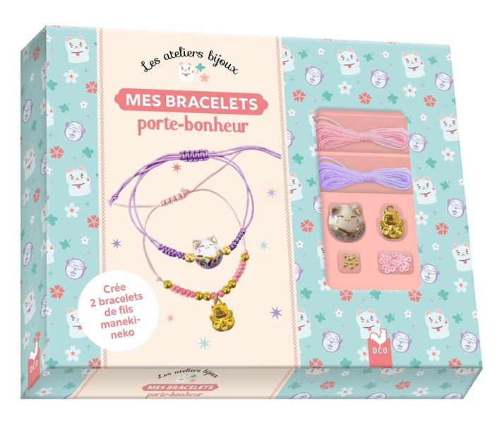 MES BRACELETS PORTE-BONHEUR - COFFRET AVEC ACCESSOIRES