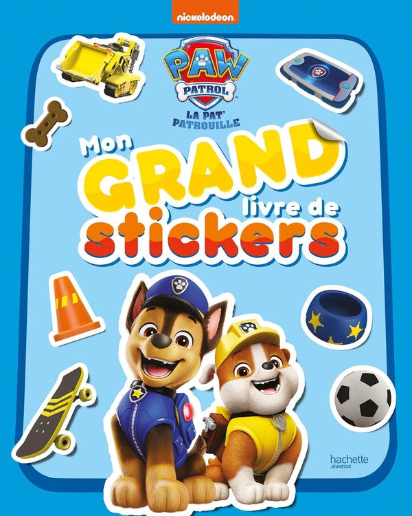 LA PAT' PATROUILLE - MON GRAND LIVRE DE STICKERS