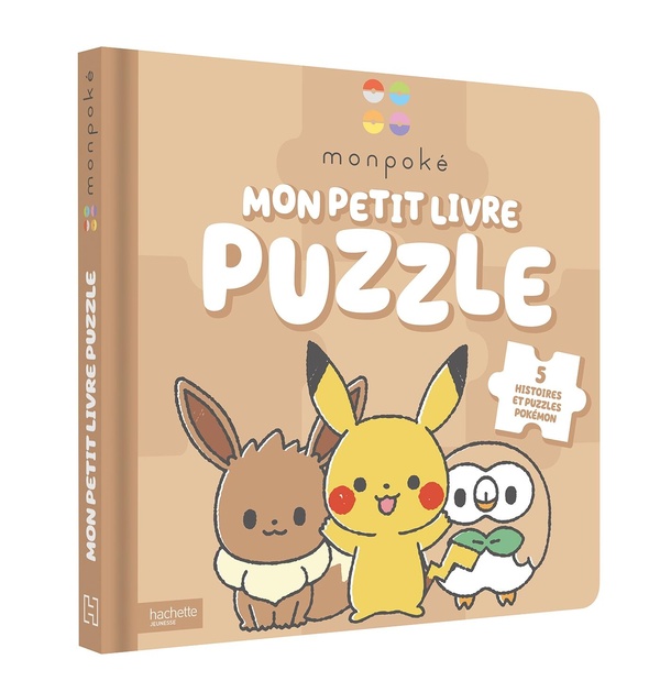 MONPOKE - MON PETIT LIVRE PUZZLE
