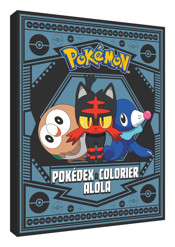 POKEMON - POKEDEX A COLORIER ALOLA - EDITION SPECIALE ANNIVERSAIRE