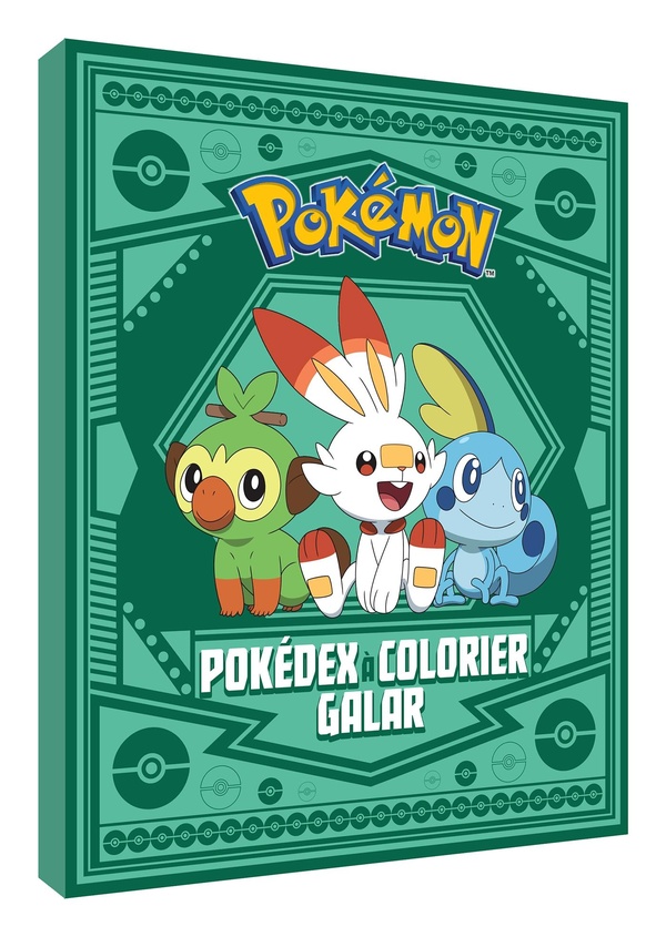 POKEMON - POKEDEX A COLORIER GALAR - EDITION SPECIALE ANNIVERSAIRE