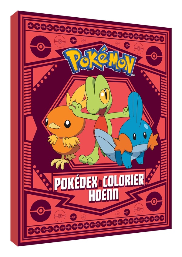 POKEMON - POKEDEX A COLORIER HOENN - EDITION SPECIALE ANNIVERSAIRE