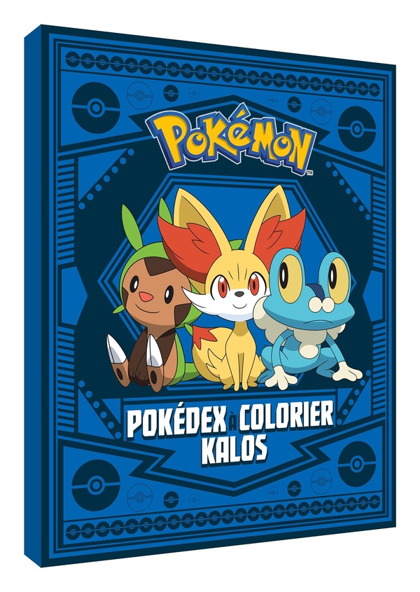 POKEMON - POKEDEX A COLORIER KALOS - EDITION SPECIALE ANNIVERSAIRE