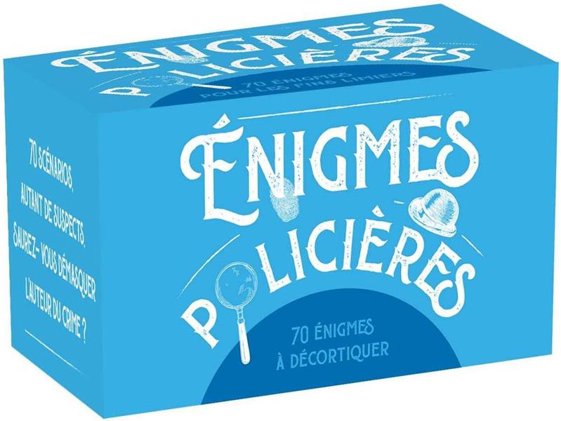 BOITE ENIGMES POLICIERES
