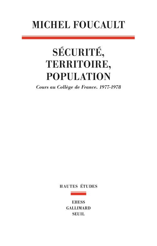 SECURITE, TERRITOIRE, POPULATION