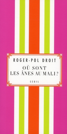 OU SONT LES ANES AU MALI? (TITRUCS)
