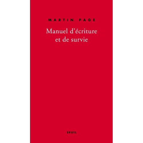 MANUEL D'ECRITURE ET DE SURVIE