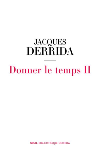 DONNER LE TEMPS II