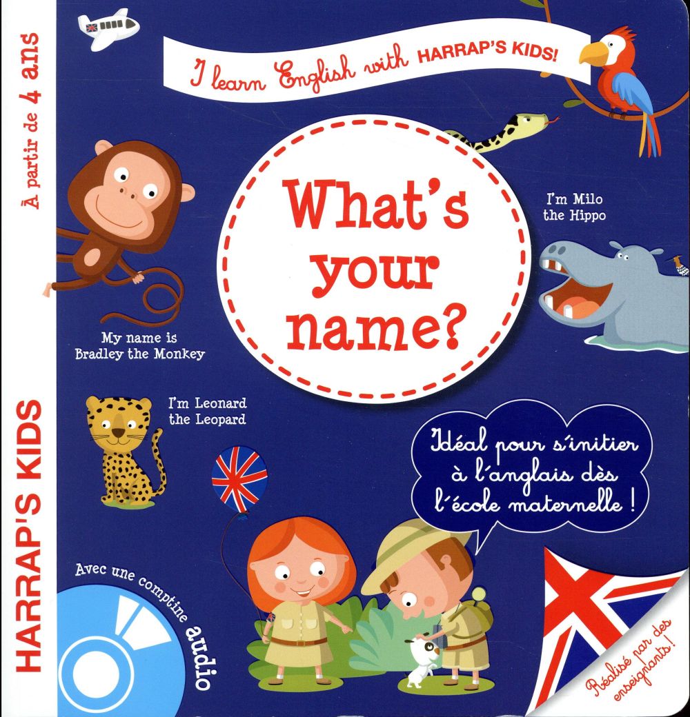HARRAP'S I LEARN ENGLISH : WHAT'S YOUR NAME ?