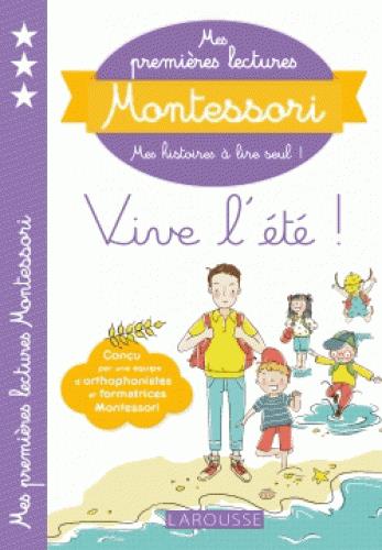 MES PREMIERES LECTURES MONTESSORI, VIVE L'ETE !