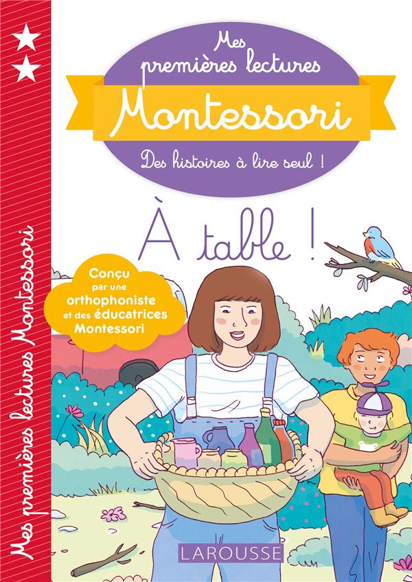 MES PREMIERES LECTURES MONTESSORI - A TABLE