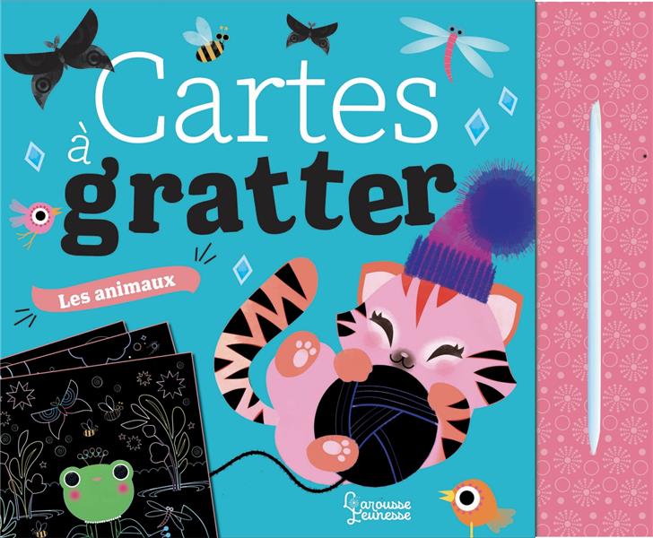 CARTES A GRATTER : LES ANIMAUX