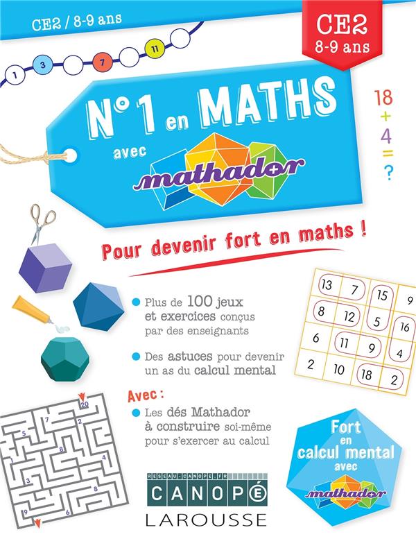 NUMERO 1 EN MATHS AVEC MATHADOR CE2