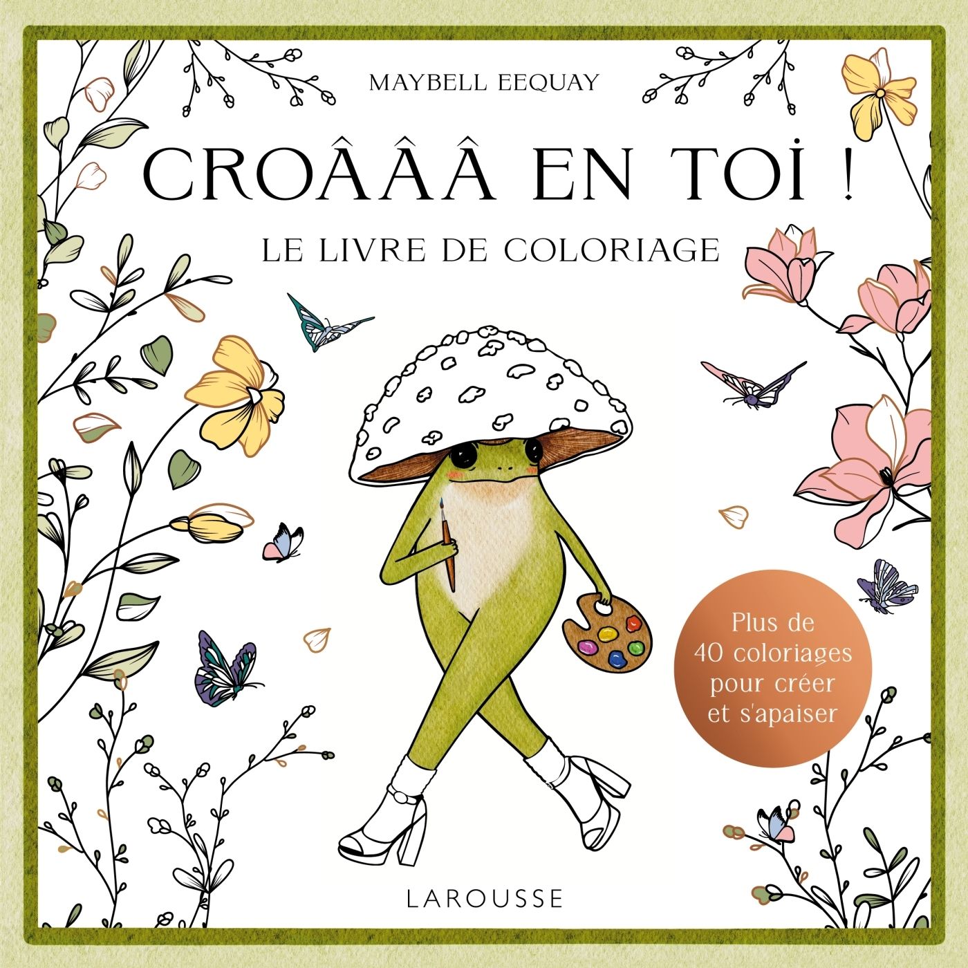 CROAAA EN TOI - COLORIAGE