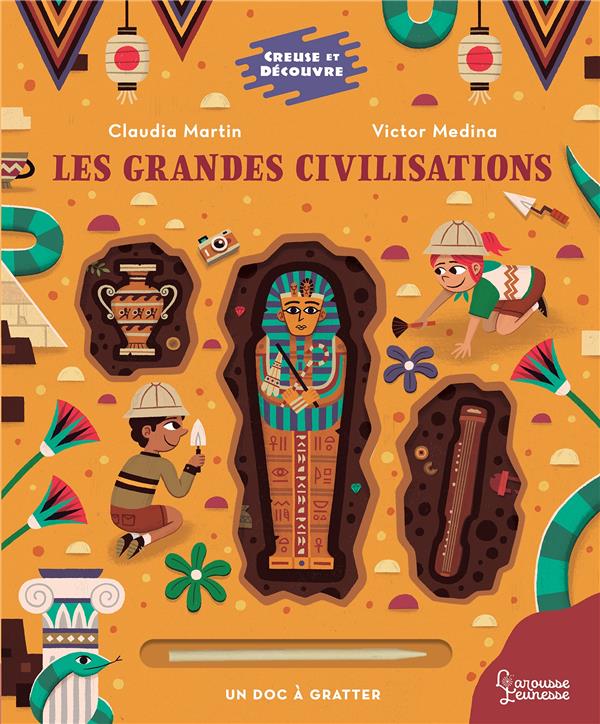 couverture du livre LES GRANDES CIVILISATIONS