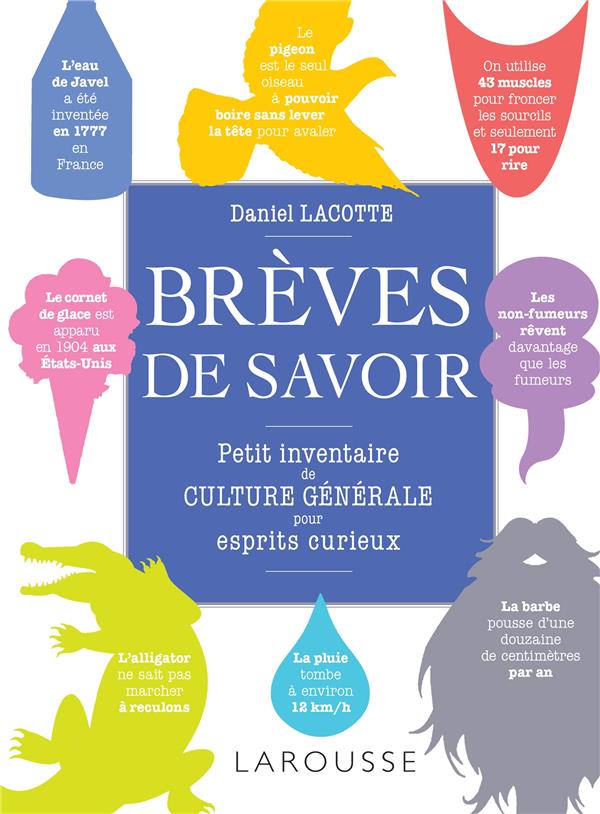 BREVES DE SAVOIR, PETIT INVENTAIRE DE CULTURE GENERALE POUR ESPRITS CURIEUX