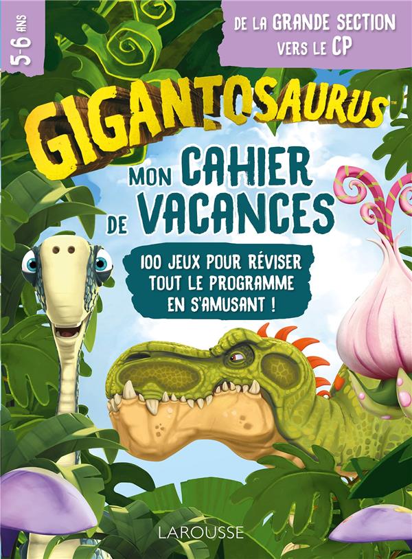 MON CAHIER DE VACANCES GIGANTOSAURUS GS-CP