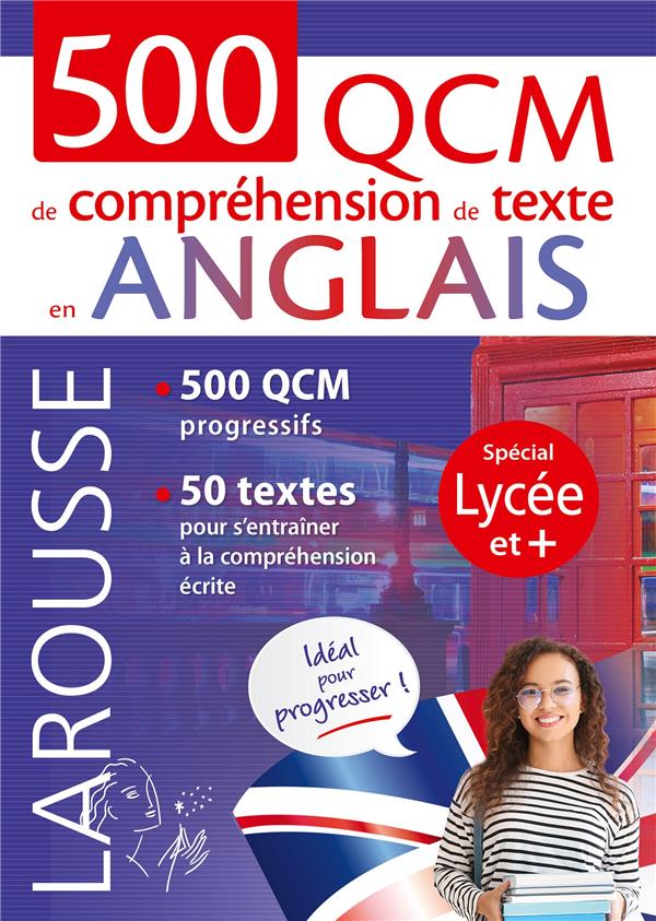 500 QCM DE COMPREHENSION DE TEXTE EN ANGLAIS