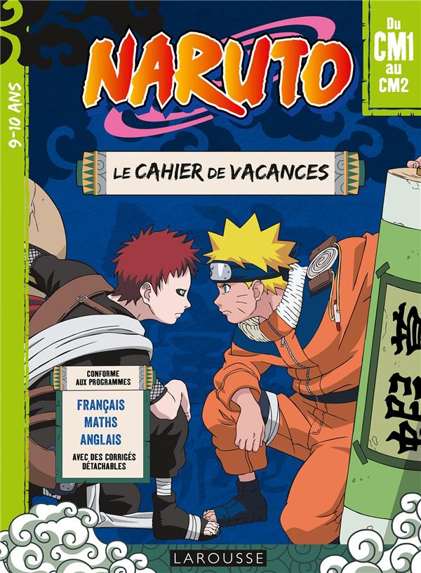 NARUTO - CAHIER DE VACANCES DU CM1 AU CM2