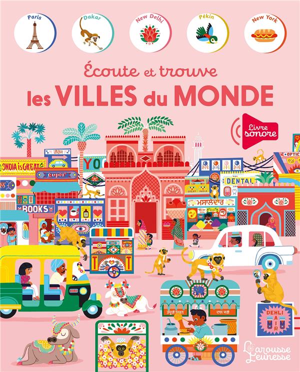 ECOUTE ET TROUVE LES VILLES DU MONDE