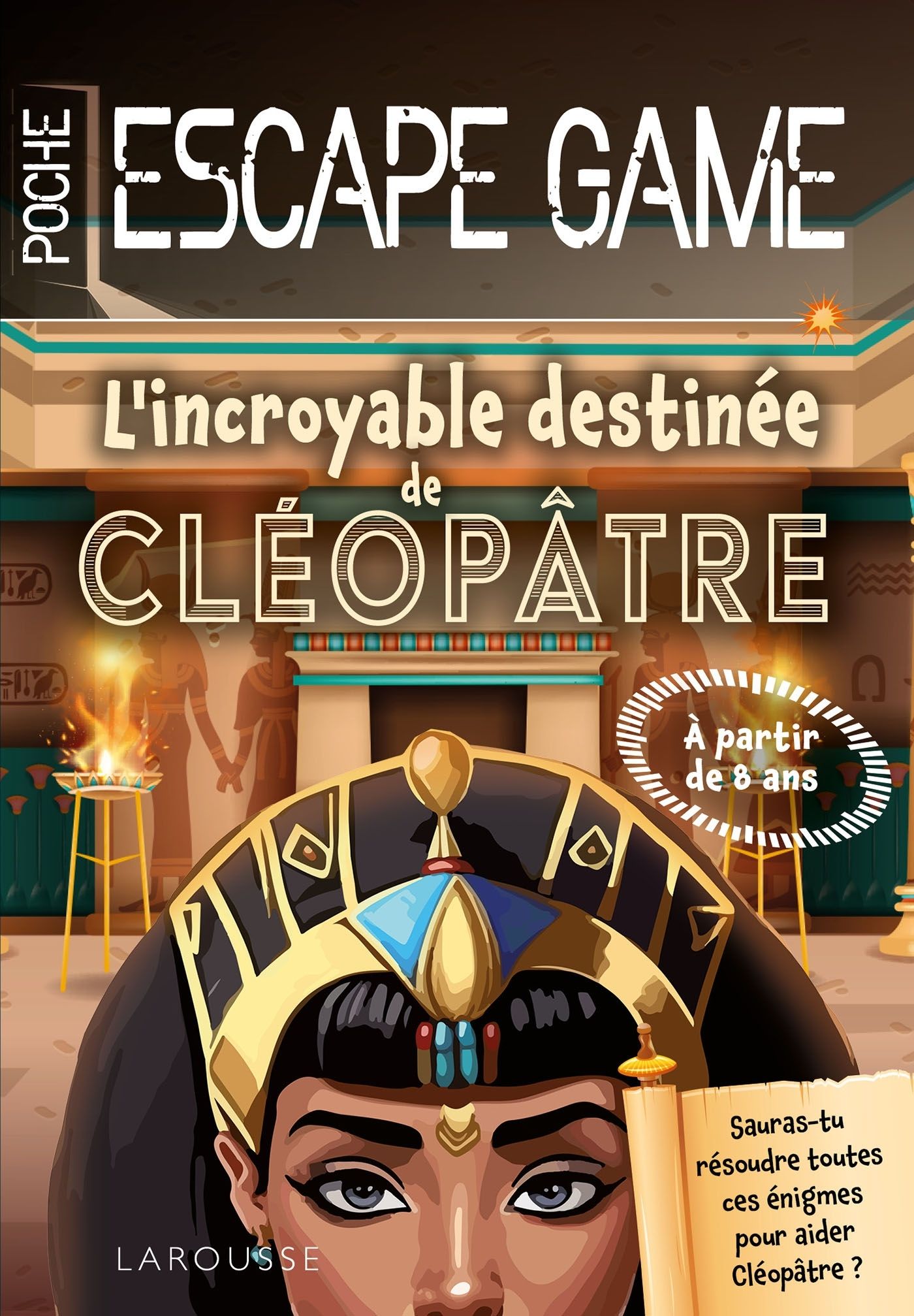 ESCAPE GAME DE POCHE JUNIOR : L'INCROYABLE DESTINEE DE CLEOPATRE