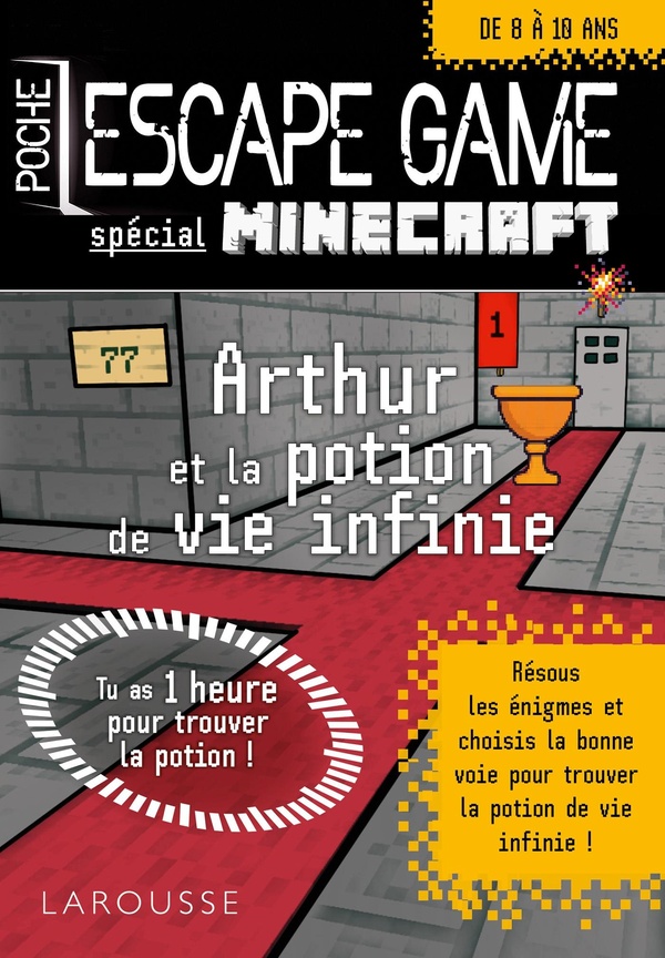 ESCAPE GAME DE POCHE JUNIOR : ARTHUR ET LA POTION DE VIE INFINIE