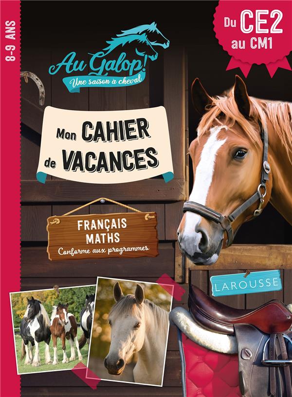 CAHIER DE VACANCES AU GALOP DU CE2 AU CM1