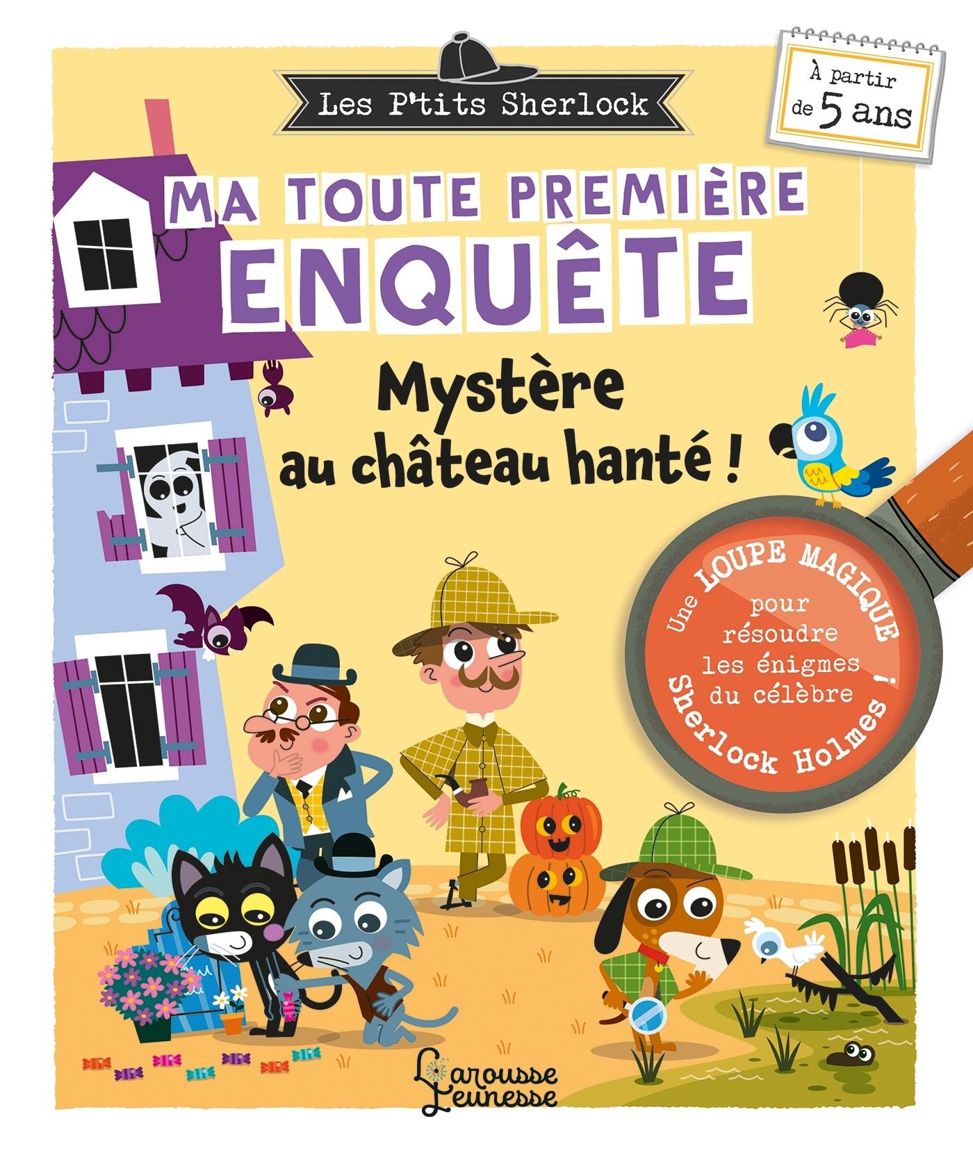 MA TOUTE PREMIERE ENQUETE - MYSTERE AU CHATEAU HANTE !