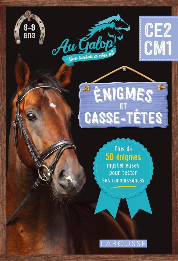 ENIGMES ET CASSE-TETES AU GALOP DU CE2 AU CM1