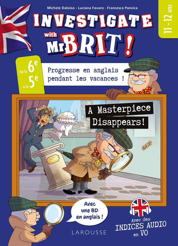 INVESTIGATE AVEC MR BRIT ! - A MASTERPIECE DISAPPEARS! SPECIAL 6E