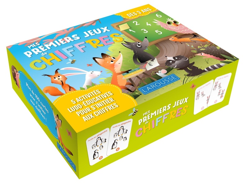 MES PREMIERS JEUX DE CHIFFRES - COFFRET