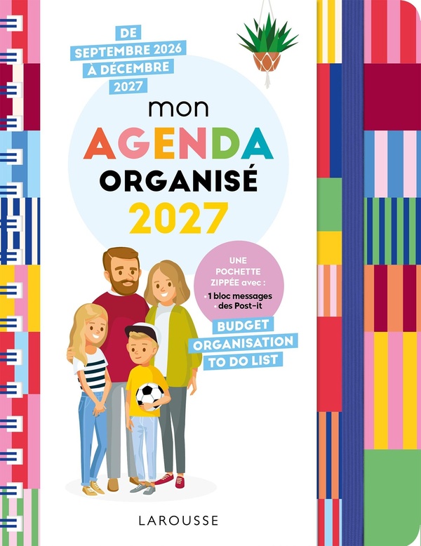MON AGENDA FAMILLE ORGANISEE 2027