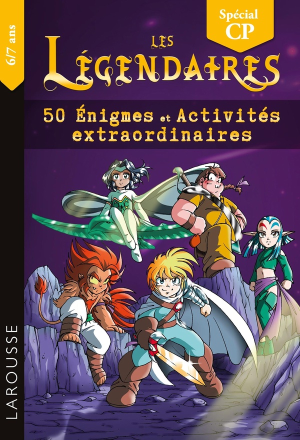 LES LEGENDAIRES - 50 ENIGMES ET ACTIVITES EXTRAORDINAIRES CP