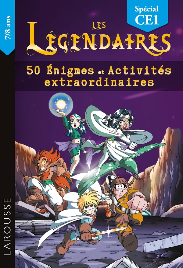 LES LEGENDAIRES - 50 ENIGMES ET ACTIVITES EXTRAORDINAIRES CE1