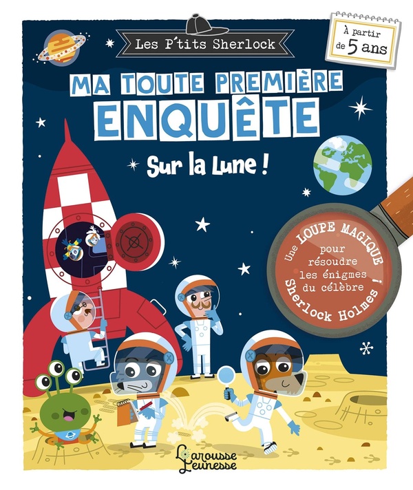 MA TOUTE PREMIERE ENQUETE - SUR LA LUNE