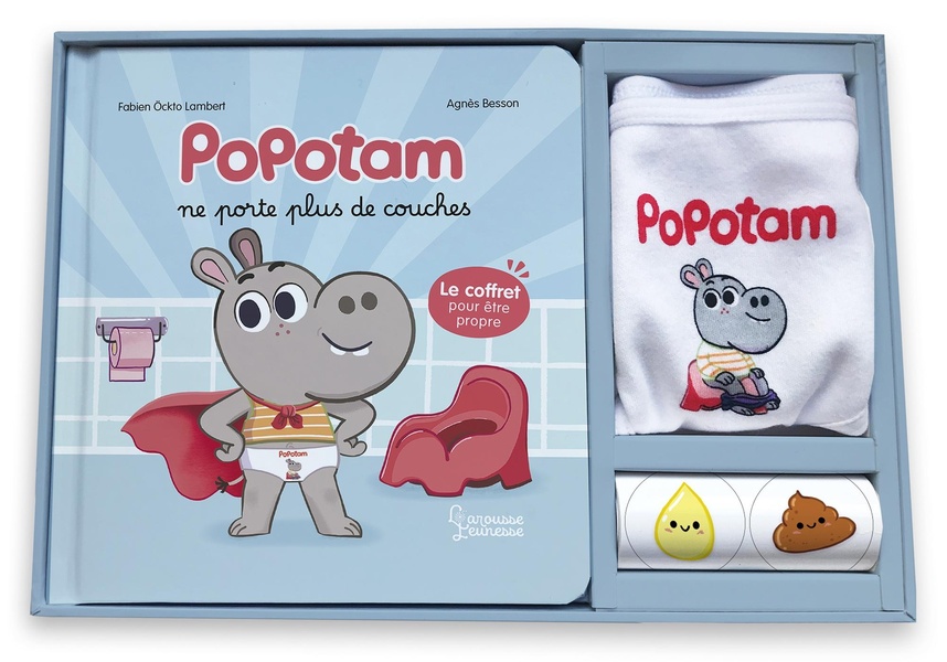 POPOTAM LE COFFRET POUR ETRE PROPRE
