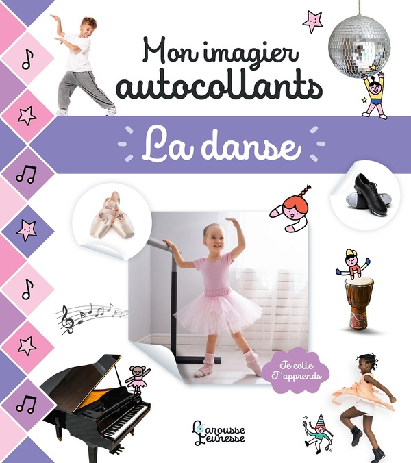 MON IMAGIER AUTOCOLLANTS - LA DANSE