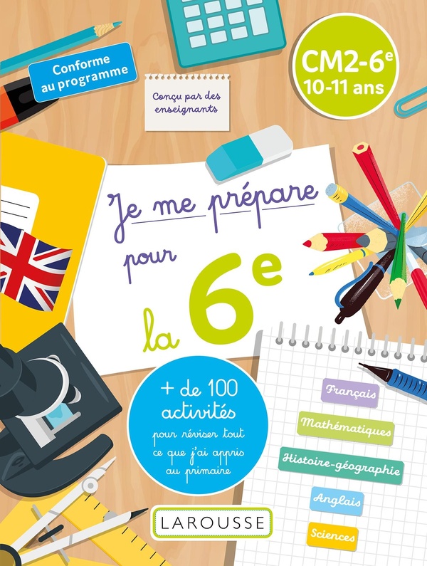 JE ME PREPARE POUR LA 6EME