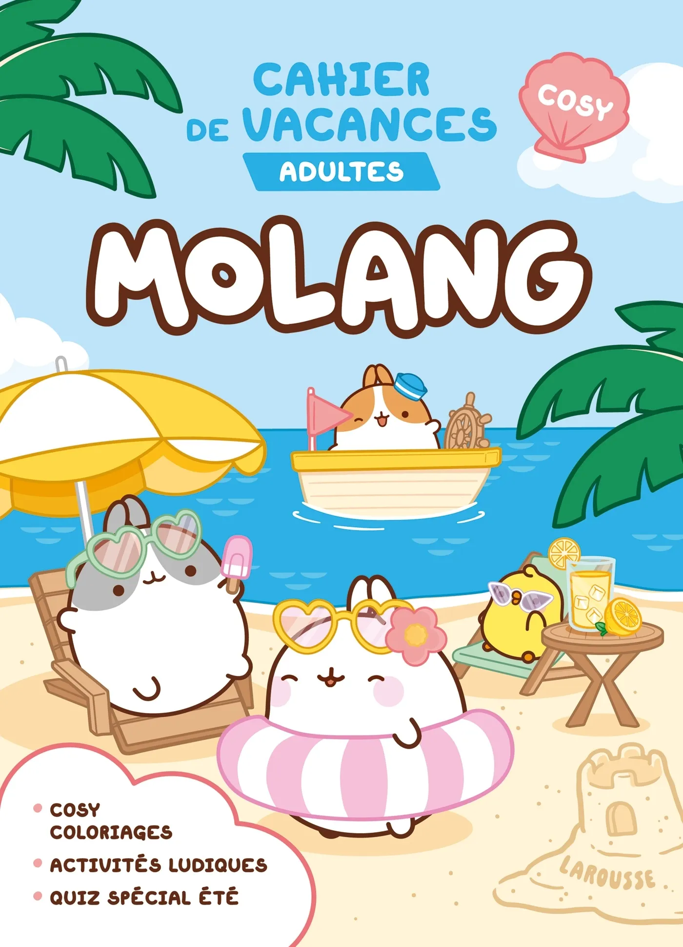 CAHIER DE VACANCES ADULTES - COSY MOLANG