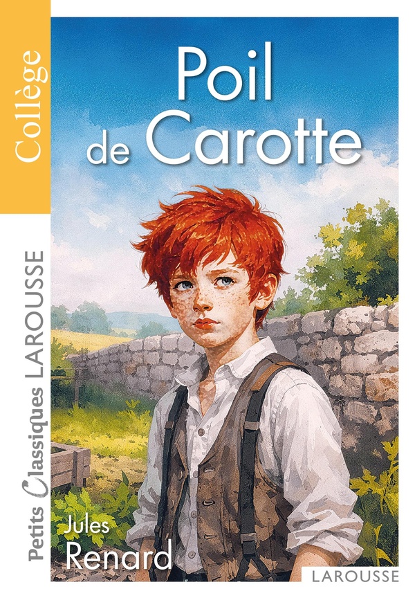 POIL DE CAROTTE DE JULES RENARD - PETITS CLASSIQUES LAROUSSE - COLLEGE