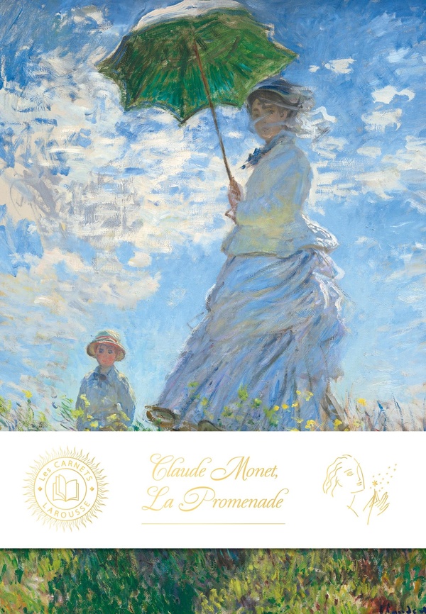 CARNET LAROUSSE - CLAUDE MONET, LA PROMENADE