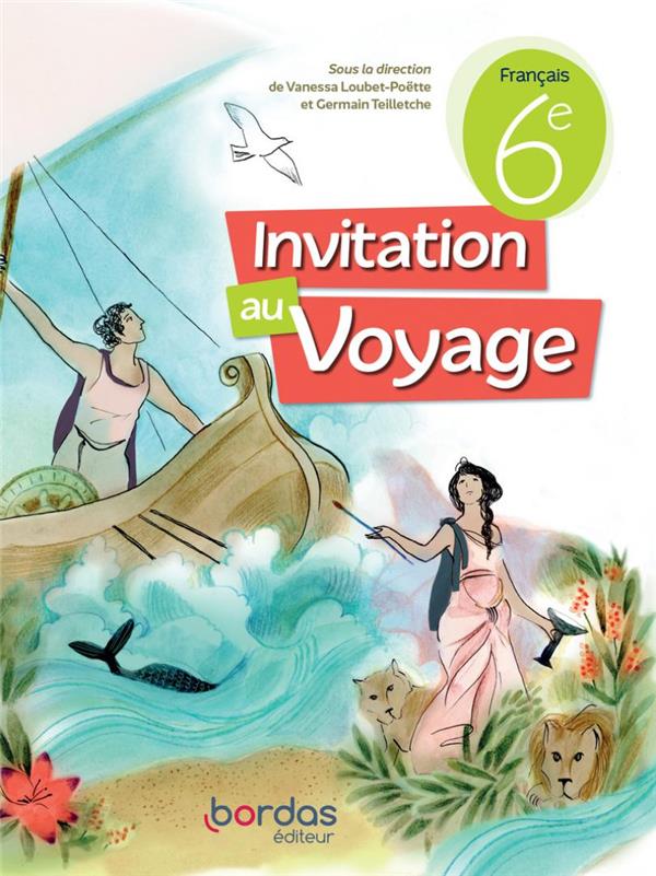INVITATION AU VOYAGE - FRANCAIS 6E - 2023 - MANUEL - ELEVE