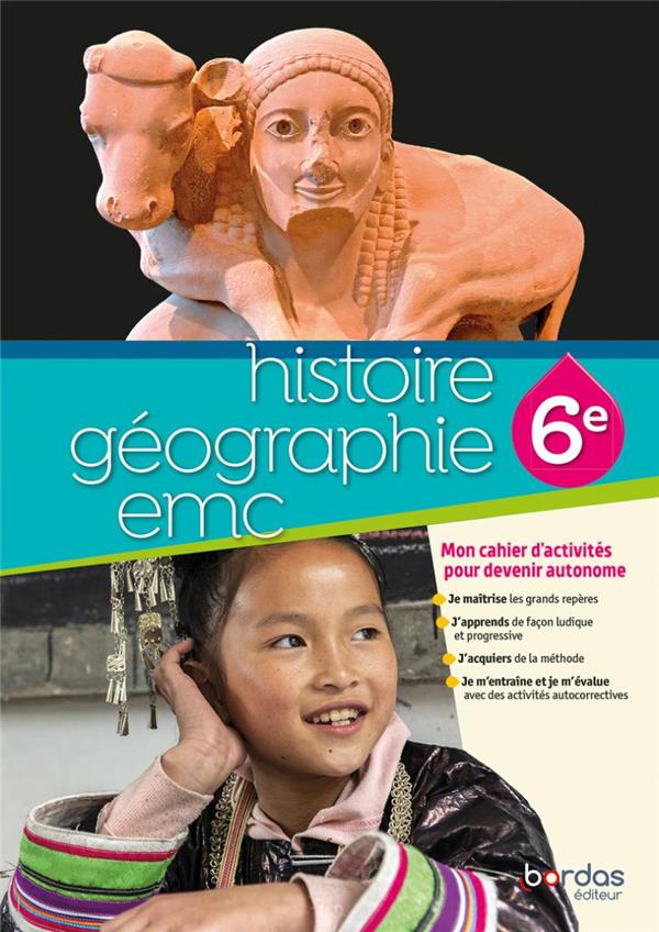 HISTOIRE GEOGRAPHIE 6E 2022 CAHIER ELEVE