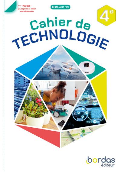 TECHNOLOGIE 4E - 2025 - CAHIER - ELEVE