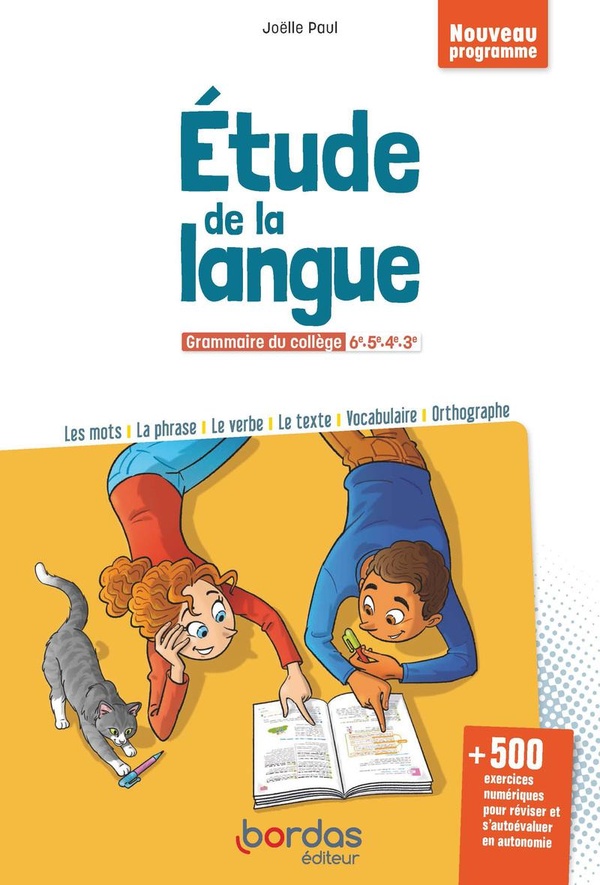 ETUDE DE LA LANGUE COLLEGE - 2026 - MANUEL - ELEVE